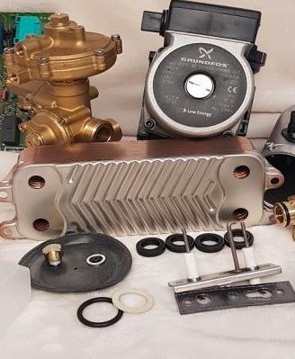 Ricambi usati e rigenerati per caldaie