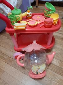 set da the di trilly con carrellino 