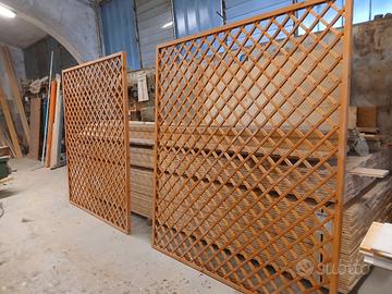 grigliati in legno 