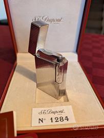 Accendino Dupont placcato argento mai usato