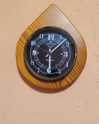 orologio in legno vintage Loengrin 