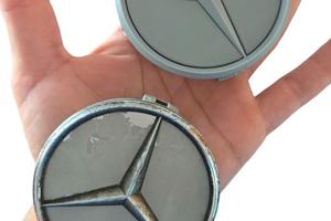 Coprimozzo / Stemma Mercedes-Benz 75mm