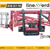 Sollevatore Ragno Cingolato Hinowa 17 Metri