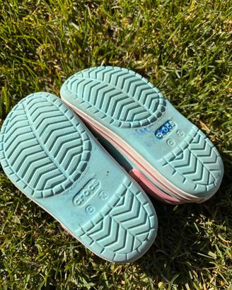 Crocs azzurre 11