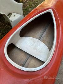 kayak canoa fiume
