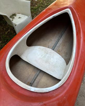 kayak canoa fiume