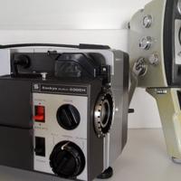 Proiettore super 8 +videocamera super 8 vintage
