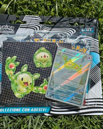 Pokemon Luce Nera collezione speciale con adesivi