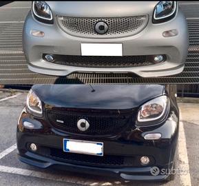 Spoiler anteriore Smart 453 Brabus Fortwo