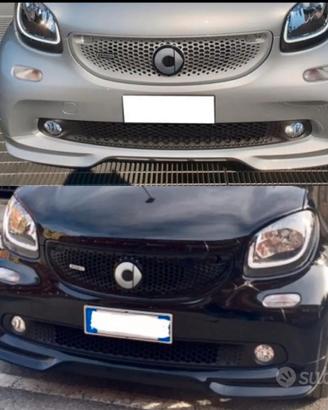 Spoiler anteriore Smart 453 Brabus Fortwo