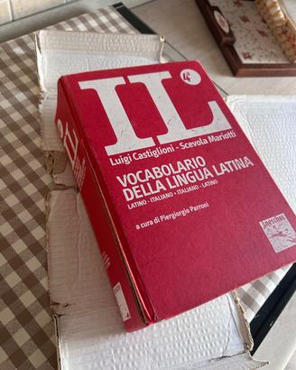 Vocabolario latino italiano