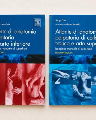 Atlante di Anatomia Palpatoria Serge Tixa, 2 volum