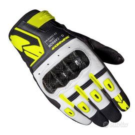 GUANTO PELLE MOTO SPIDI G-CARBON GIALLO CARBONIO