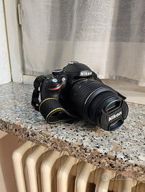 Nikon 3200 - usata pochissimo - completa