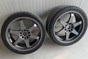 2 CERCHI JR3 CERCHIO 18" x 8 + GOMME INCLUSE