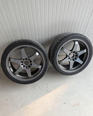 2 GOMME COMPRESSE JR3 CERCHIO 18" x 8