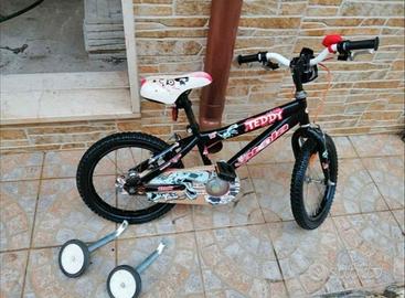 bici a rotelle 16 pollici 