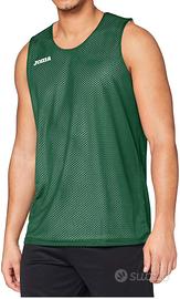 Divisa completa da basket double bianco verde Joma