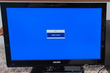 Monitor TV 22 pollici full hd come nuovo VGA HDMI.