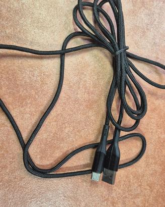 Cavo USB-C 2 Metri – Nuovo – Ricarica e Dati