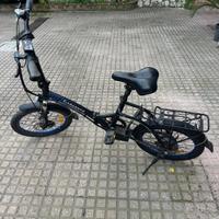 Bicicletta elettrica  Argento Piuma