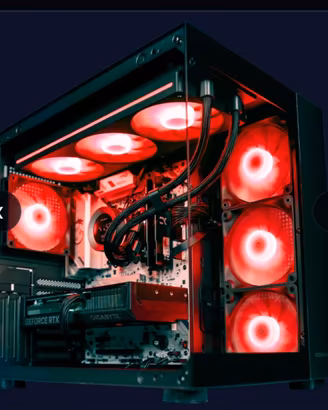 GLADIO V5 EVO — Ryzen 5 9600X — RX 9060 XT 16 GB —