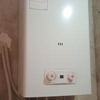 Scaldabagno a metano 14 litri.