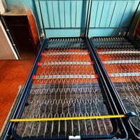 Letti singoli ferro battuto con doghe Ennerev