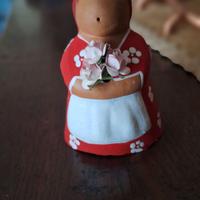 statua dama in terracott con fischietto basilicata