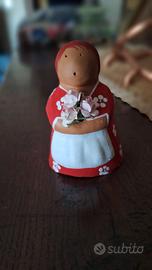 statua dama in terracott con fischietto basilicata