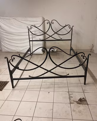 Letto ferro battuto