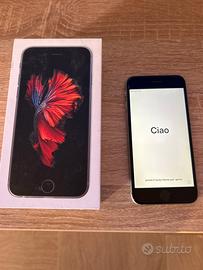 Iphone 6s 64gb space Gray tasto home guasto