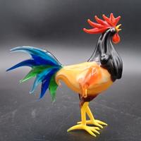 gallo soprammobile murano