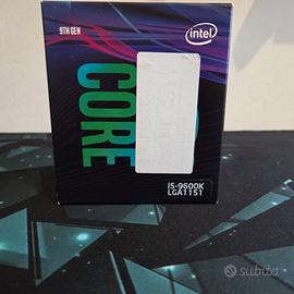 Intel Core i5‑9600K LGA1151 – solo CPU