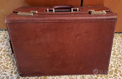 Borsa Artigianale Pilot in pelle genuina