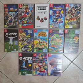 13 Giochi Nintendo switch oled Mario Luigi Yoshi