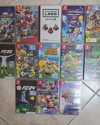 13 Giochi Nintendo switch oled Mario Luigi Yoshi