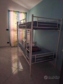 Letto a castello bianco