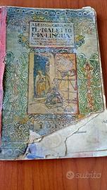 antico e raro libro Il dialetto e la lingua 