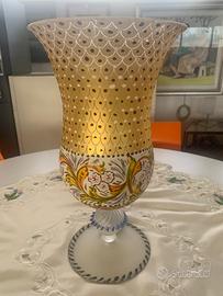 VASO IN VETRO DI MURANO