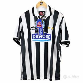 Juventus maglia calcio gara Kappa/Danone 94/95, L