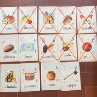 Lettere alfabetiere scolastico