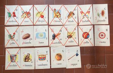 Lettere alfabetiere scolastico