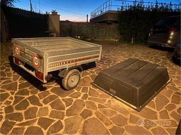 Carrello auto rimorchio cresci