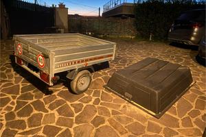 Carrello auto rimorchio cresci