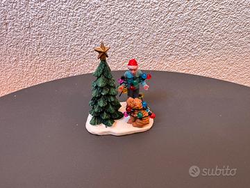 Personaggio con alberello natale lemax