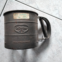 Antico setaccio zucchero a velo/farina