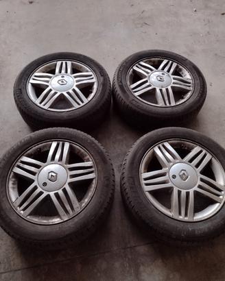 4 Cerchi Lega 16 Renault Megane Scenic 