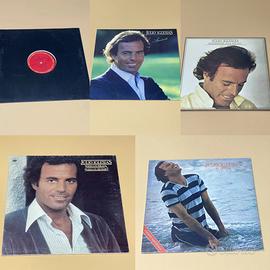 5 dischi vinile Julio Iglesias 33 giri LP stock
