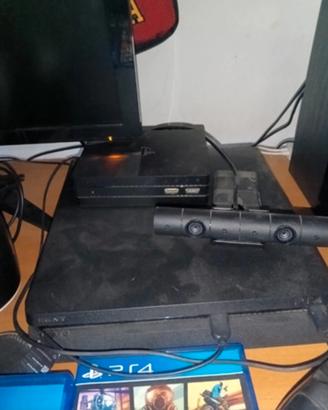 PlayStation 4 slim 1T+VR+accessori 